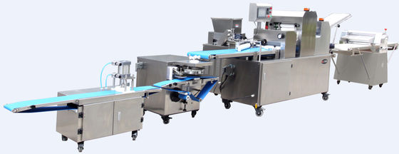 comprar Equipamento de produção do pão, linha de produção extremamente de rolamento da pastelaria para a panqueca fritada Fabricação em linha