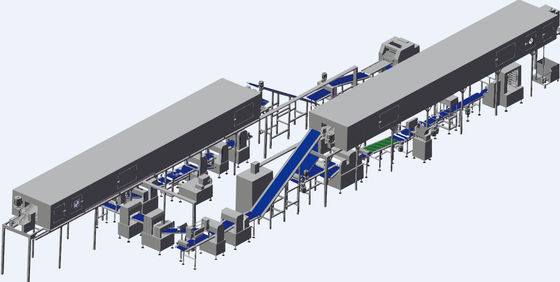 comprar Auto equipamento industrial de filtração da panificação da padaria da largura de 800mm Fabricação em linha