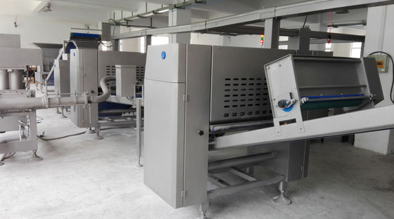 comprar Linha de pão industrial do pão árabe do projeto, maquinaria personalizada do pão do pão árabe com solução do Turnkey Fabricação em linha
