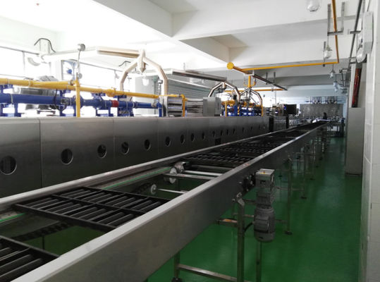comprar linha de produção do pão árabe de 150 milímetros do diâmetro com forno e sistema de refrigeração de túnel Fabricação em linha