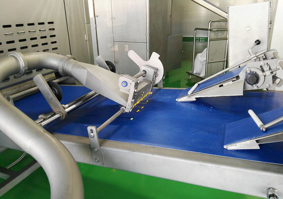 comprar Linha de produção industrial da massa folhada com a auto bomba de alimentação da gordura/manteiga Fabricação em linha