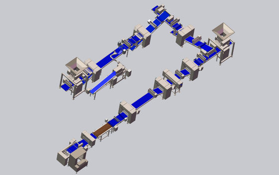comprar A massa folhada do CE que faz a máquina com removível flexível compõe a tabela Fabricação em linha
