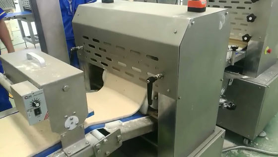comprar Linha de produção congelada automática completa da pizza diâmetro de 100 - de 270mm para a pizza dada forma quadrado Fabricação em linha