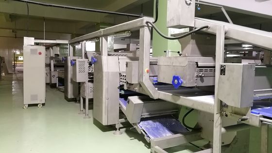 comprar Massa folhada completa que faz a máquina com o forno de túnel para o projeto do Turnkey Fabricação em linha