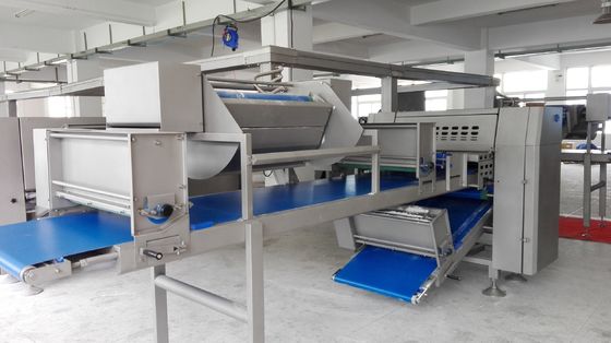 comprar Laminador da pastelaria do certificado do CE para produzir o tipo diferente massa folhada Fabricação em linha
