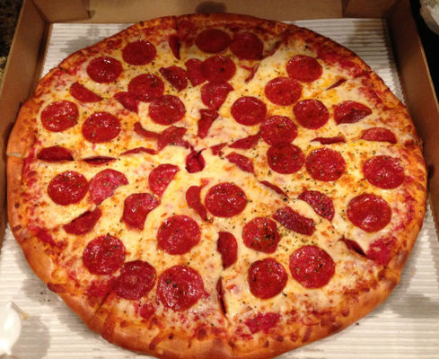 comprar Linha de produção redonda automática completa PLC da pizza da máquina da fabricação de massa controlada Fabricação em linha