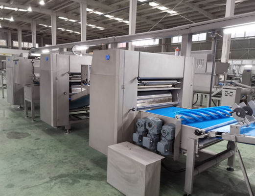 comprar Linha de produção árabe automática variável do pão do pão árabe do tamanho 300kg/H Fabricação em linha