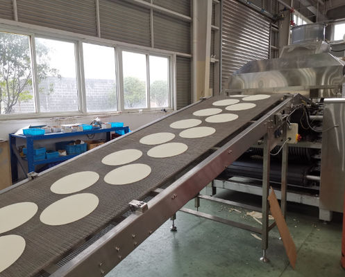 comprar Linha de produção industrial da tortilha G650 de 304 de aço inoxidável equipada com o tela táctil para a procura do de alta capacidade Fabricação em linha