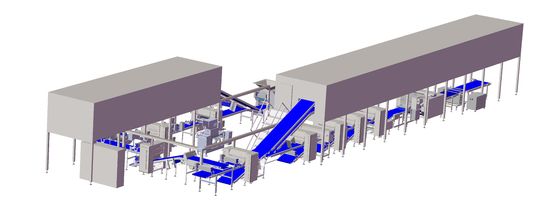 comprar Baixo laminador da massa da falha com auto pastelaria de filtração da economia de trabalho da máquina Fabricação em linha